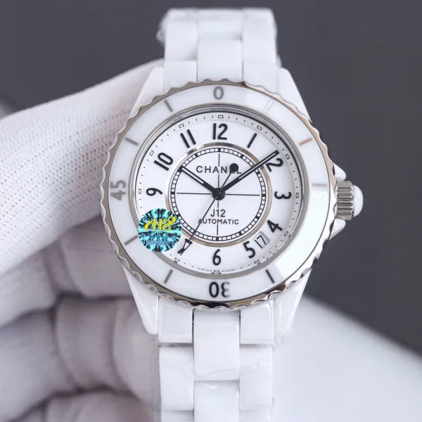 Chanel J12 White Ceramic Automatic Watch Watches - 24