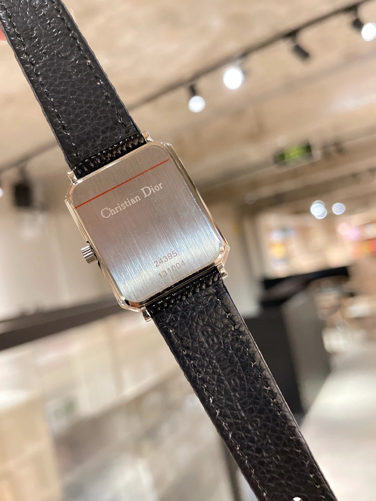 Dior La D de Dior Oblique Print Beige Dial Quartz Watch Watches - 11