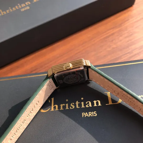 Dior La D de Dior Green Python Strap Quartz Watch Watches - 18