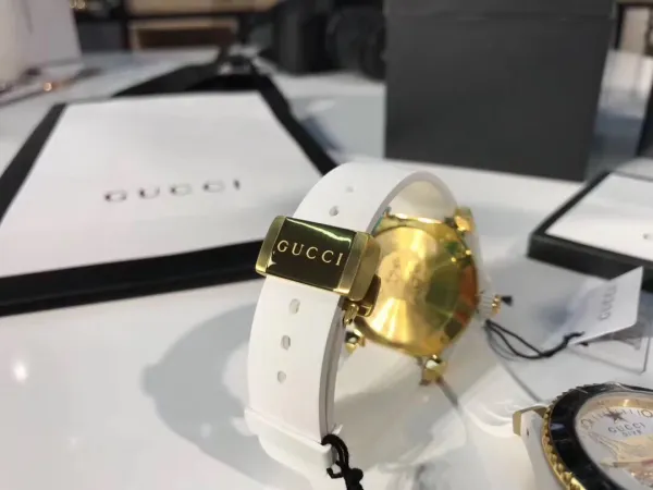 Gucci Dive Snake Black Rubber Watch Watches - 17
