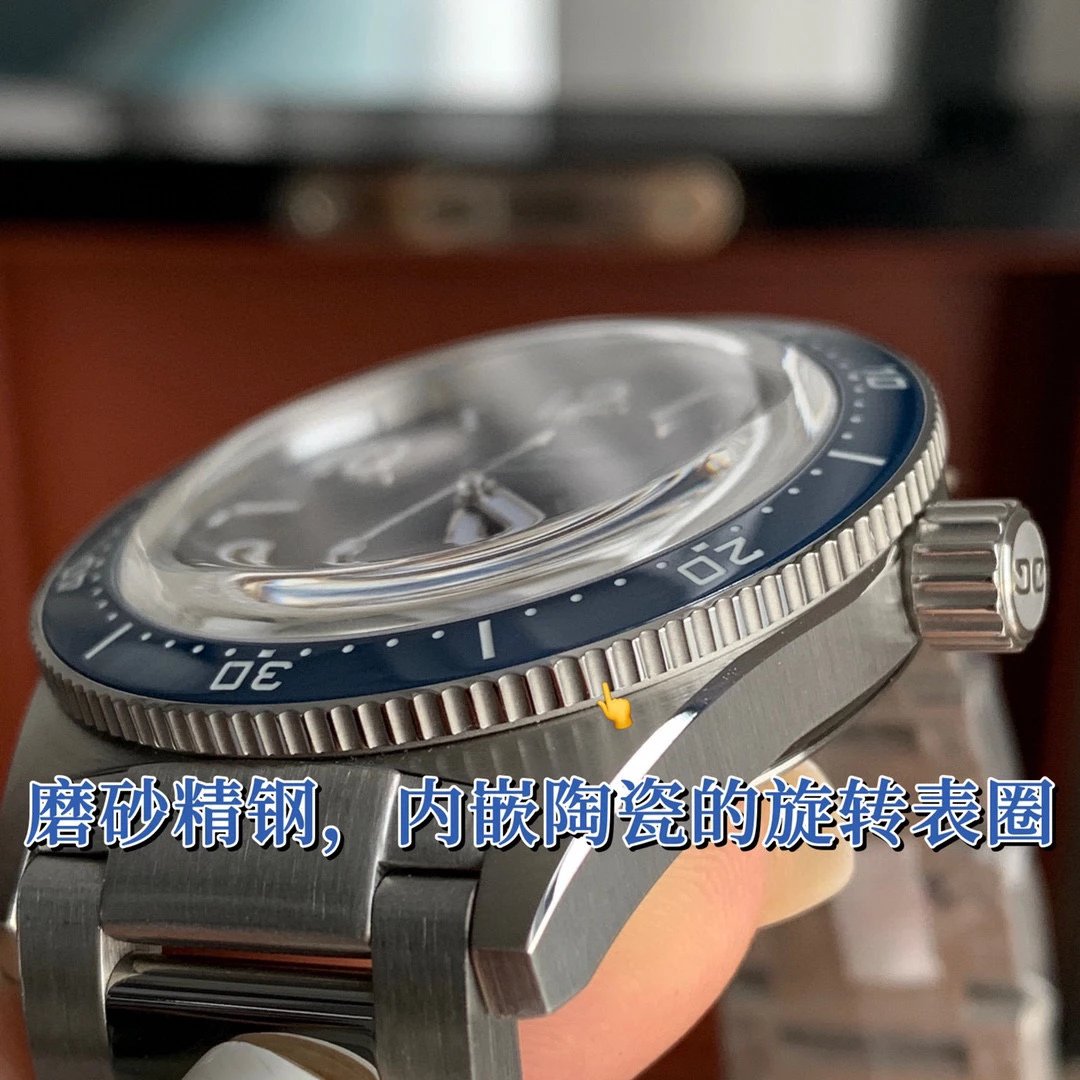 Design Glashütte Original SeaQ Chronograph Blue Dial Stainless Steel Watch Watches - 54