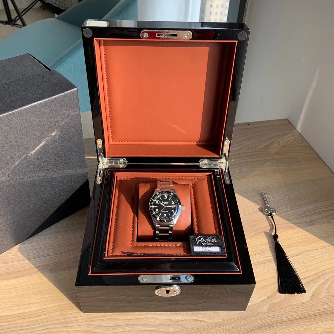 Design Glashütte Original SeaQ Chronograph Blue Dial Stainless Steel Watch Watches - 25