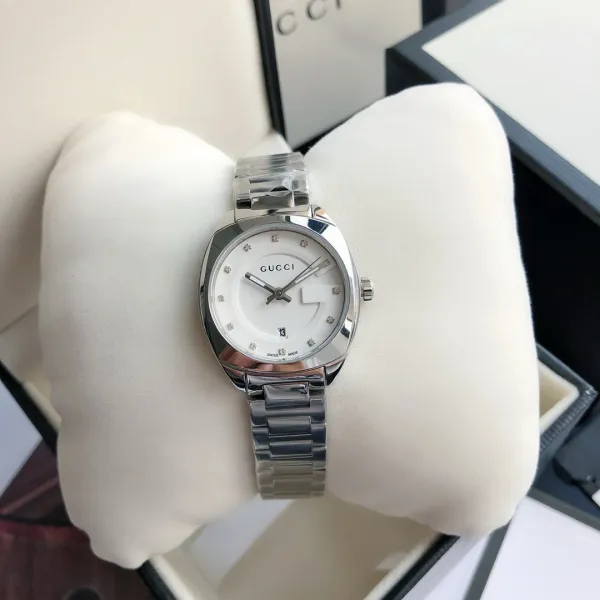 Gucci G-Timeless Mini White Dial Stainless Steel Watch Watches - 28