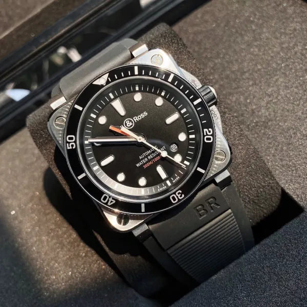 Design Bell & Ross BR 03-92 Black Automatic Watch Watches - 11