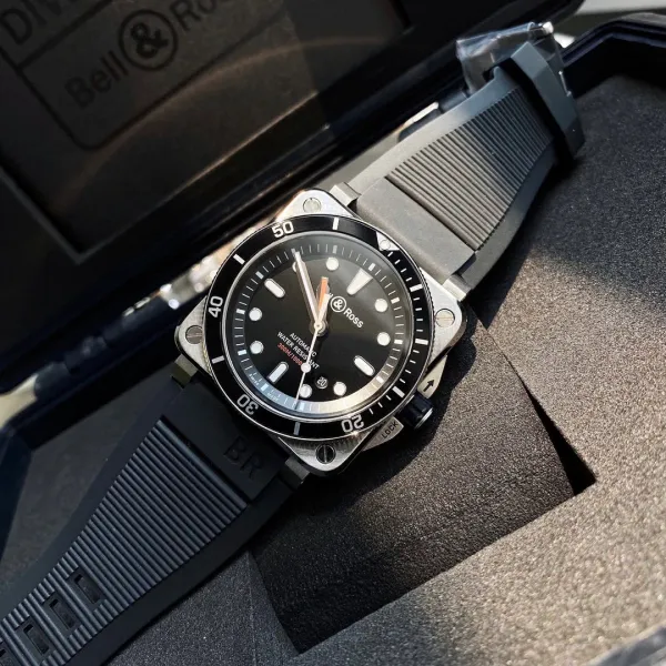 Design Bell & Ross BR 03-92 Black Automatic Watch Watches - 12