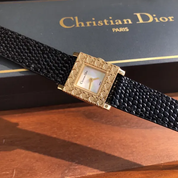 Dior La D de Dior Green Python Strap Quartz Watch Watches - 5