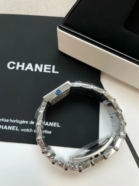 Chanel Premiere Black Dial Silver-Tone Watch Watches - 30