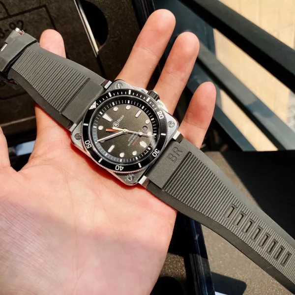 Design Bell & Ross BR 03-92 Black Automatic Watch Watches - 13