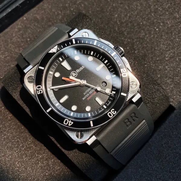 Design Bell & Ross BR 03-92 Black Automatic Watch Watches - 10
