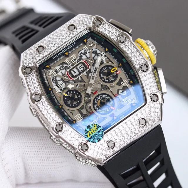 Richard Mille Watches RM 11-03 Crystal-Set Chronograph Watch product detail image 1
