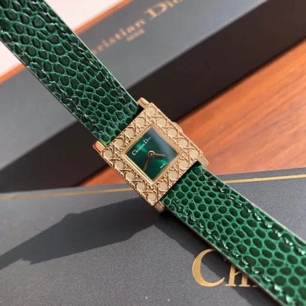 Dior La D de Dior Green Python Strap Quartz Watch Watches - 17