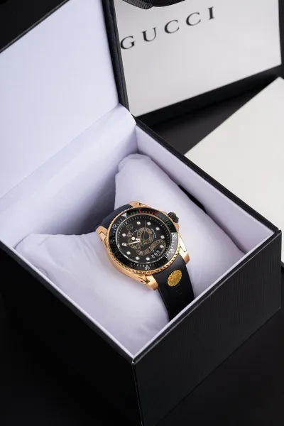 Gucci Dive Snake White Gold Watch Watches - 19