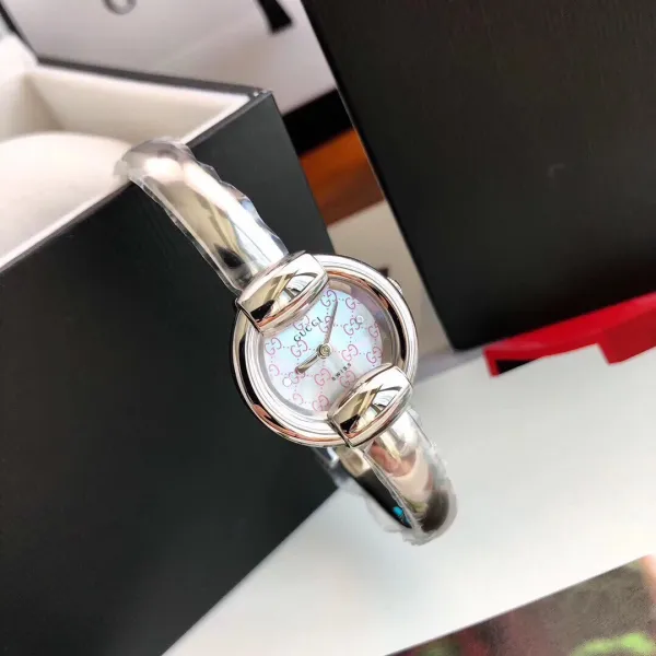 Gucci G-Timeless Diamond-Set Rose Gold Black Dial Watch Watches - 2