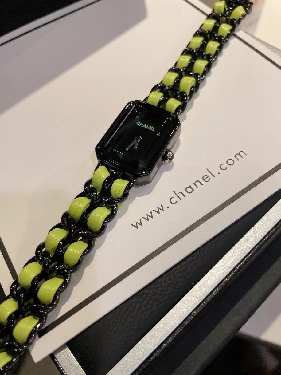Chanel Première J12 Yellow and Black Chain Watch Watches - 3