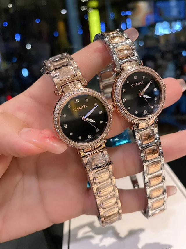 Chanel Watches Crystal Bezel Mother-of-Pearl Dial Bracelet Watch product detail image 14