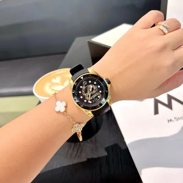 Gucci Dive Snake White Gold Watch Watches - 15