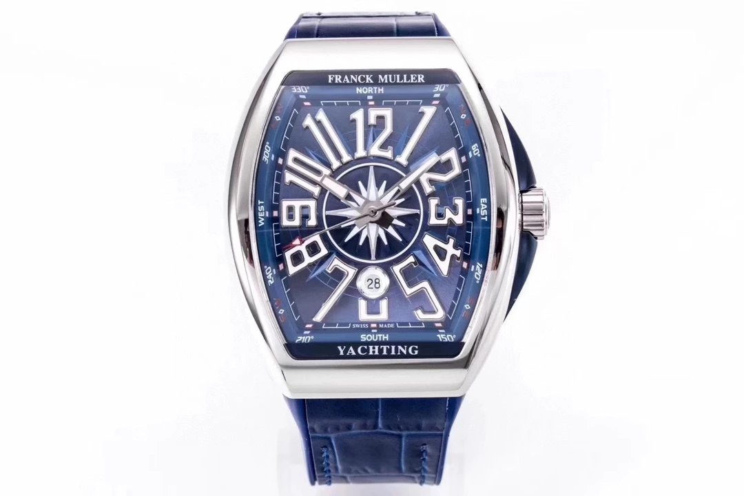 Breitling Chronomat Yachting Blue Dial Rose Gold Diamond-Set Watch Watches - 2