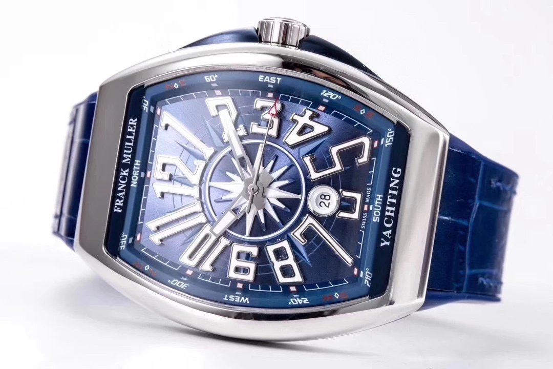 Breitling Chronomat Yachting Blue Dial Rose Gold Diamond-Set Watch Watches - 8