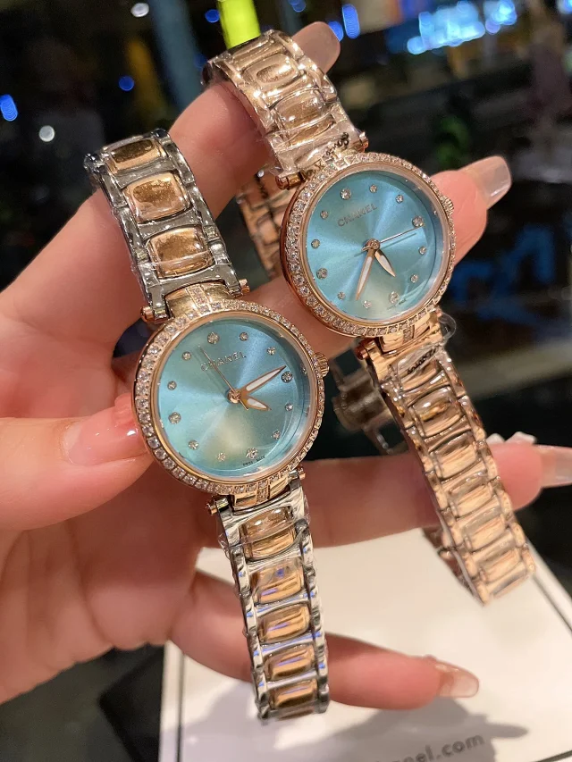 Chanel Watches Crystal Bezel Mother-of-Pearl Dial Bracelet Watch product detail image 13