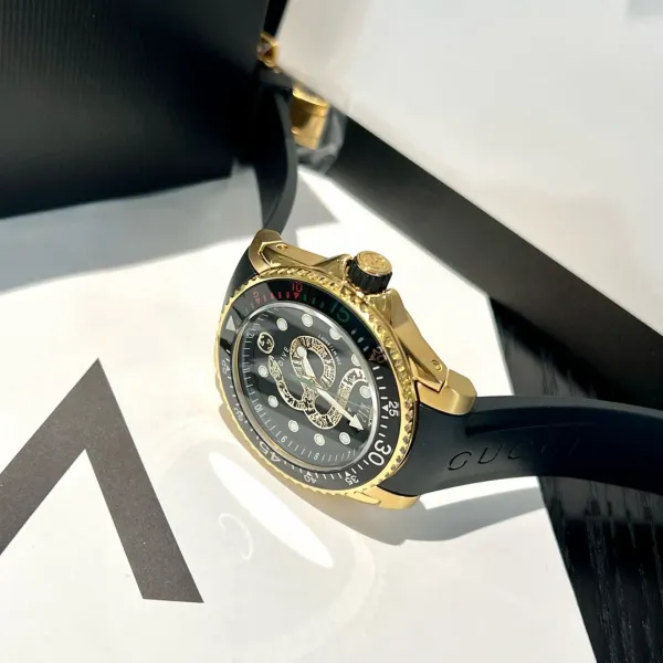 Gucci Dive Snake White Gold Watch Watches - 14