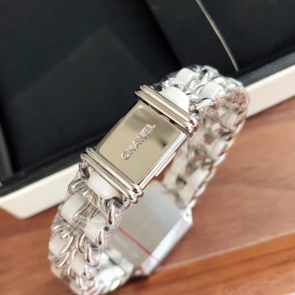 Chanel Première Édition Originale Gray Dial Silver-Tone Chain Watch Watches - 27