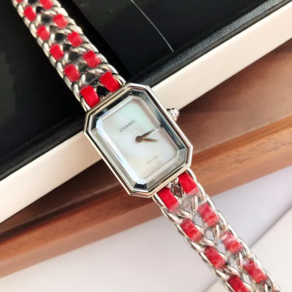 Chanel Première Édition Originale Gray Dial Silver-Tone Chain Watch Watches - 29