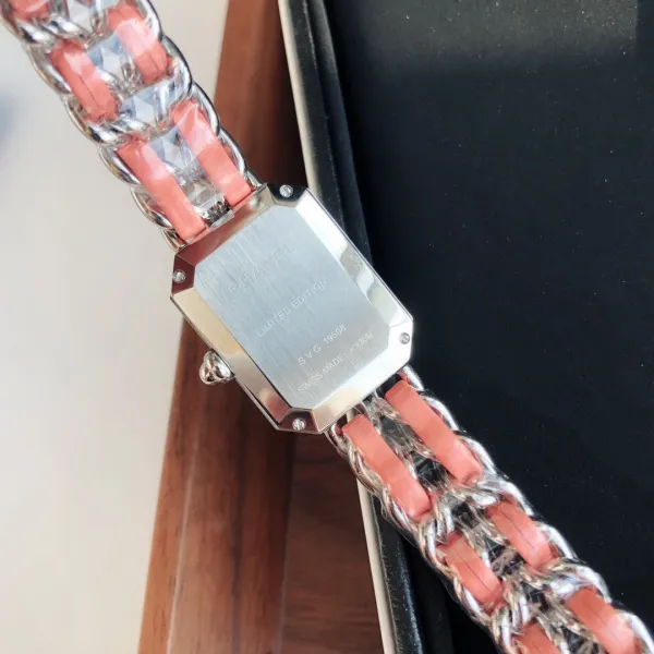 Chanel Première Édition Originale Gray Dial Silver-Tone Chain Watch Watches - 44