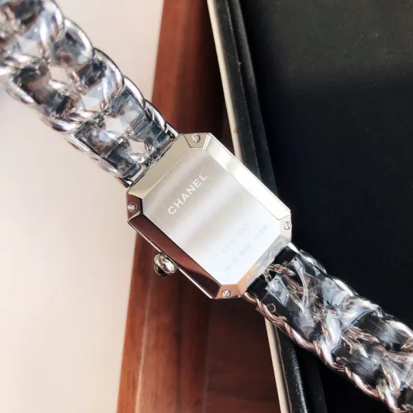 Chanel Première Édition Originale Gray Dial Silver-Tone Chain Watch Watches - 17