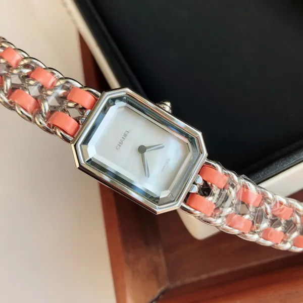 Chanel Première Édition Originale Gray Dial Silver-Tone Chain Watch Watches - 42