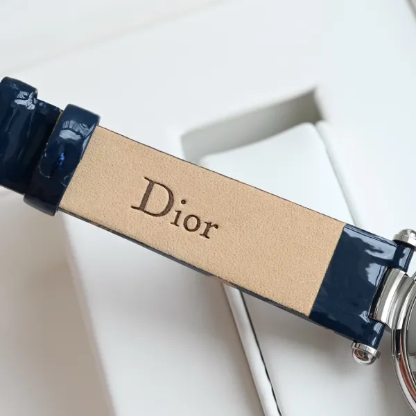 Dior La D de Dior Starry Blue Dial Rose Gold Watch Watches - 23