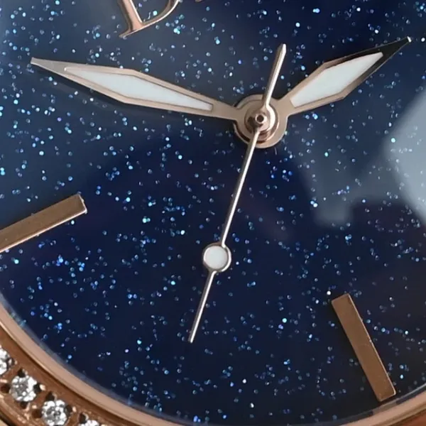 Dior La D de Dior Starry Blue Dial Rose Gold Watch Watches - 33
