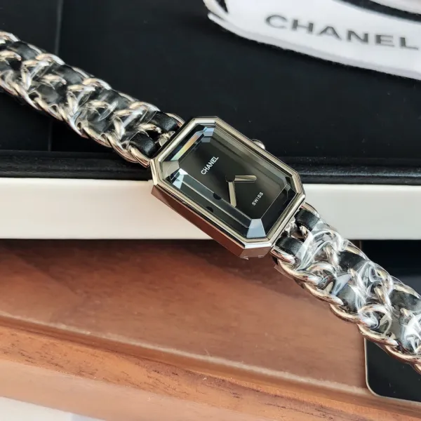 Chanel Première Édition Originale Gray Dial Silver-Tone Chain Watch Watches - 13