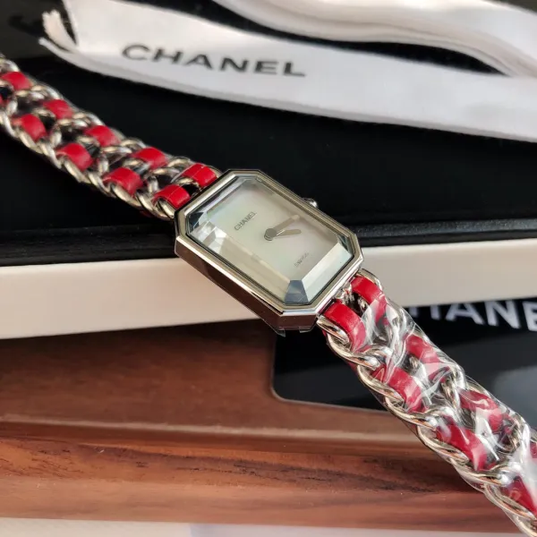 Chanel Première Édition Originale Gray Dial Silver-Tone Chain Watch Watches - 31