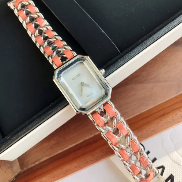 Chanel Première Édition Originale Gray Dial Silver-Tone Chain Watch Watches - 38