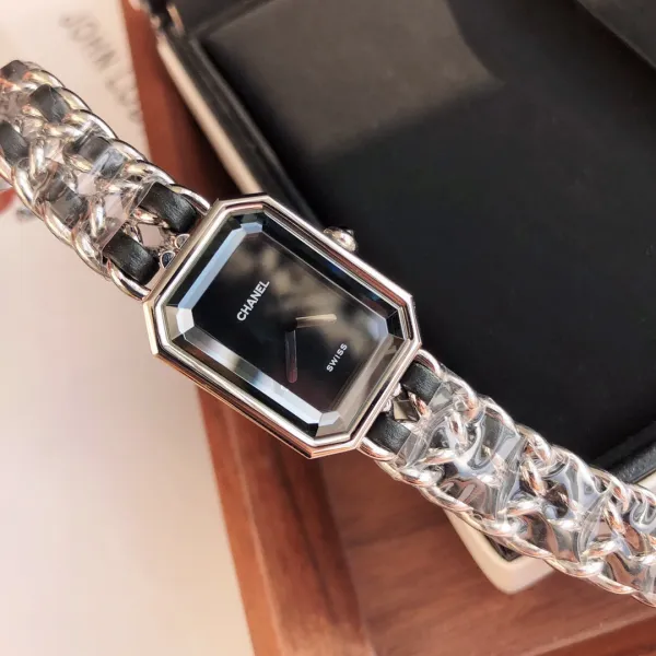 Chanel Première Édition Originale Gray Dial Silver-Tone Chain Watch Watches - 15