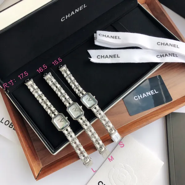 Chanel Première Édition Originale Gray Dial Silver-Tone Chain Watch Watches - 28