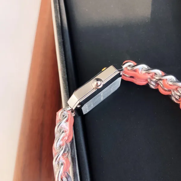 Chanel Première Édition Originale Gray Dial Silver-Tone Chain Watch Watches - 43