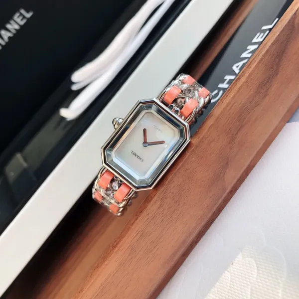 Chanel Première Édition Originale Gray Dial Silver-Tone Chain Watch Watches - 41