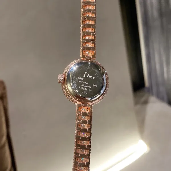 Cartier Love Bracelet and Paved Crystal Watch Rose Gold Women's Accessories Set Jewelry - 51