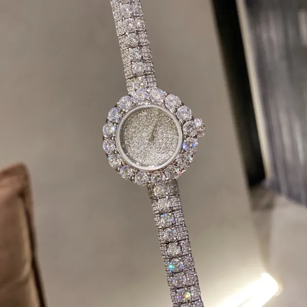 Cartier Love Bracelet and Paved Crystal Watch Rose Gold Women's Accessories Set Jewelry - 47