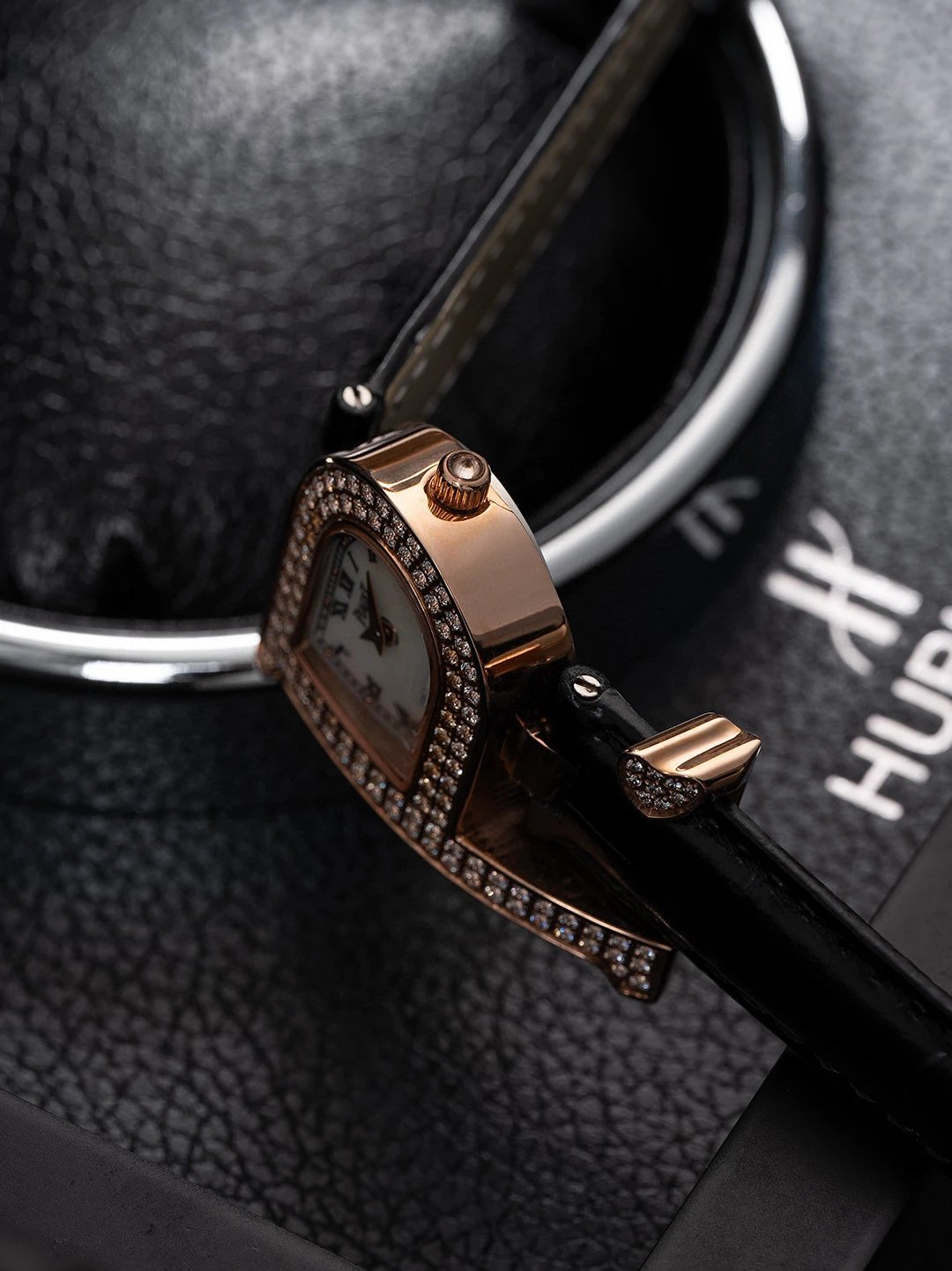 Design Piaget Limelight Gala Black Leather Watch Watches - 10