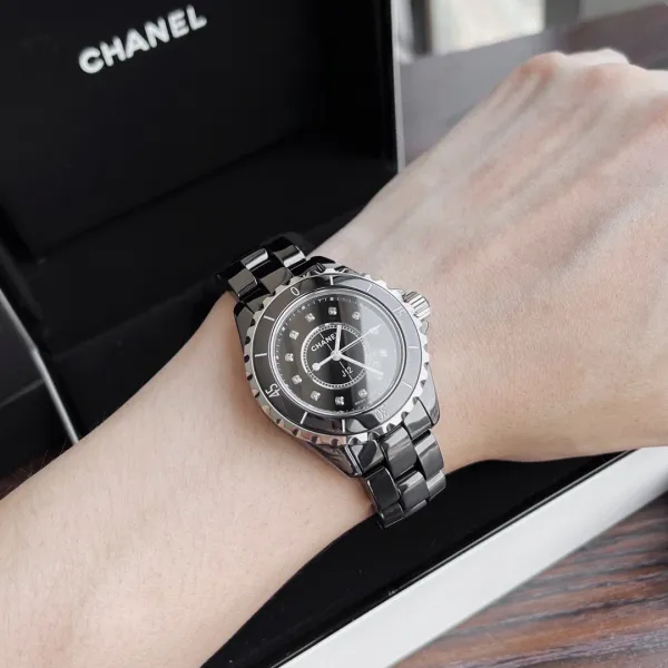 Chanel J12 White Ceramic Watch Watches - 25