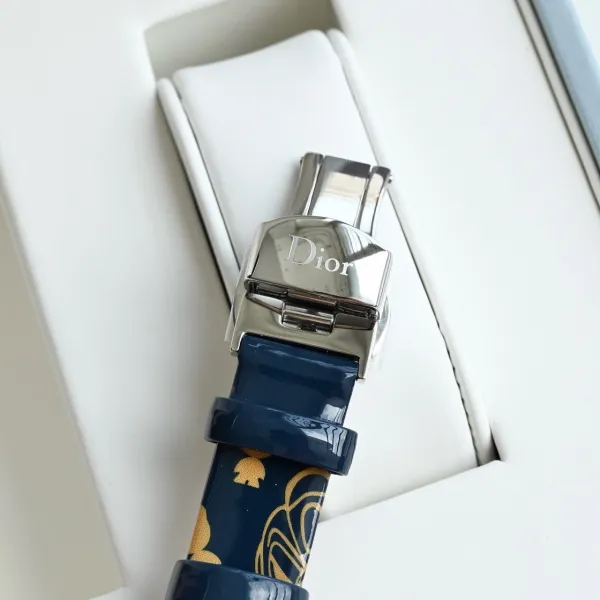 Dior La D de Dior Starry Blue Dial Rose Gold Watch Watches - 51
