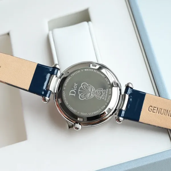 Dior La D de Dior Starry Blue Dial Rose Gold Watch Watches - 50