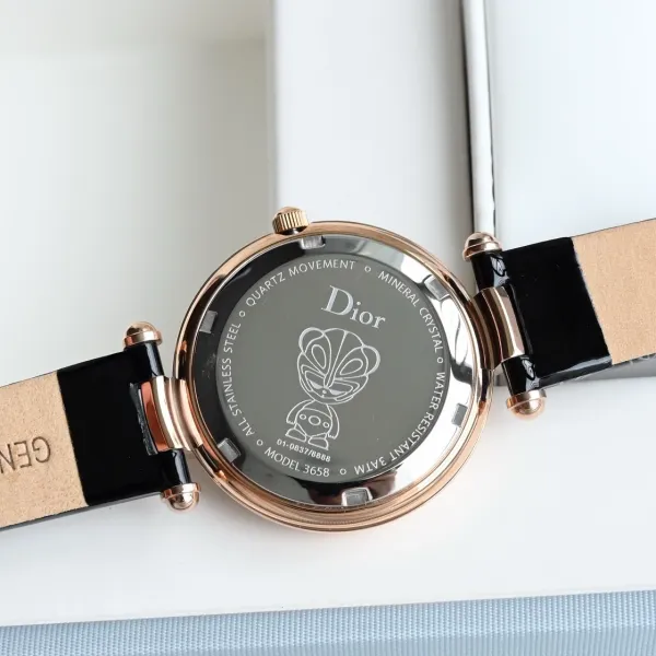 Dior La D de Dior Starry Blue Dial Rose Gold Watch Watches - 59