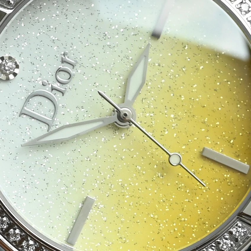 Dior La D de Dior Starry Blue Dial Rose Gold Watch Watches - 40