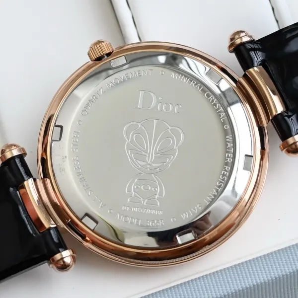 Dior La D de Dior Starry Blue Dial Rose Gold Watch Watches - 11