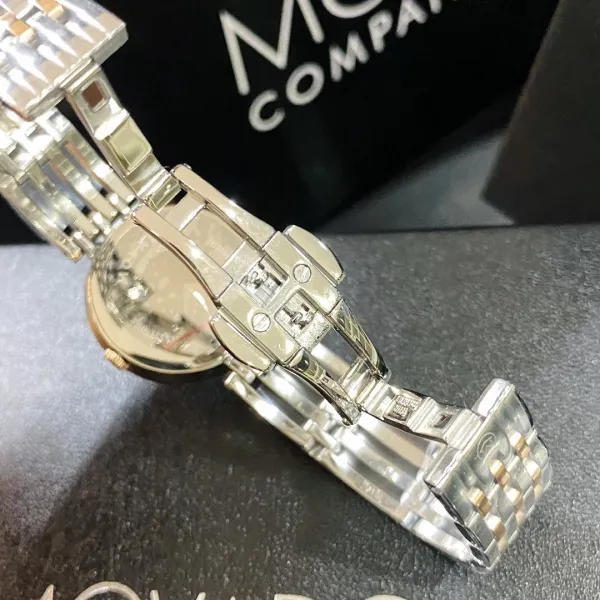 Movado Museum Classic Mother-of-Pearl Dial Gold-Tone and Stainless Steel Watch Watches - 40