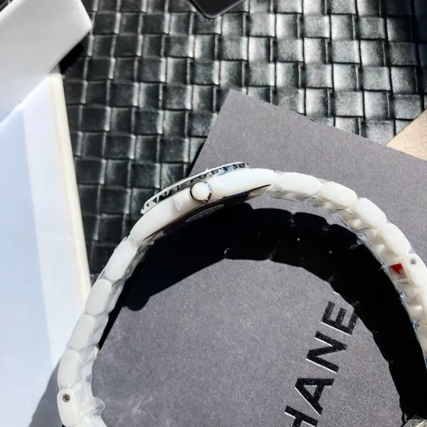 Chanel J12 White Ceramic Watch Watches - 33