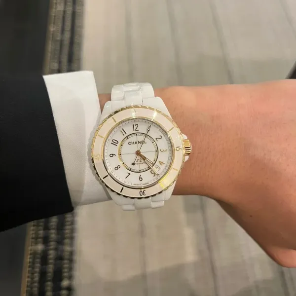 Chanel J12 H9540 White Ceramic Mechanical Watch Watches - 11